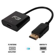 Cabo Adaptador Conversor Displayport para HDMI Fêmea JC-CB-DMI F3 620 Cabo Adaptador Conversor Displayport para HDMI Fêmea JC-CB-DMI F3 620