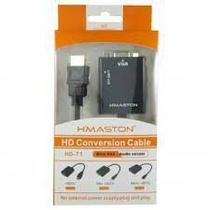 Cabo adaptador conversor hdmi para vga com saida p2 h'maston