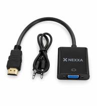 Cabo Adaptador Conversor HDMI para VGA Conector para Notebook , PC e Monitor