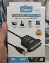Cabo Adaptador Conversor Paralelo Para Usb Impressora 36 Vias
