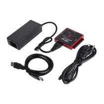 Cabo Adaptador Conversor Usb 2.0 P/ Ide, mini Ide Sata + Fonte 3 Em 1
