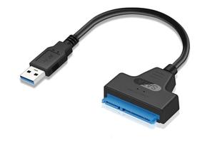 Cabo Adaptador Conversor USB 3.0 Para Sata III HD Externo 2.5 SSD HDD - Shop Mineiros