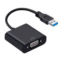 Cabo Adaptador Conversor USB 3.0 para VGA Fêmea F3 - JC-USB-VGA