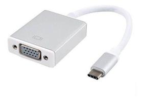 Cabo Adaptador Conversor Usb 3.1 Tipo C X Vga Femea - FY Cabo Adaptador Conversor Usb 3.1 Tipo C X Vga Femea - FY