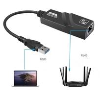 Cabo Adaptador Conversor USB x RJ45 Internet Rede 10/100Mbps Pc Notebook Cabo Adaptador Conversor USB x RJ45 Internet Rede 10/100Mbps Pc Notebook