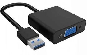 Cabo Adaptador Conversor Vga Femea X Usb 3.0 Extensor Tela