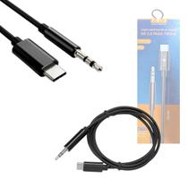 Cabo Adaptador de áudio P2 3.5 para TIPO-C INOVA CBO-7579 Cabo Adaptador de áudio P2 3.5 para TIPO-C INOVA CBO-7579