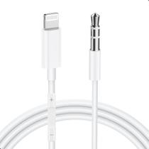 Cabo Adaptador De Áudio P2 Auxiliar Lightning X 11 13 14
