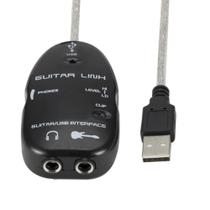 Cabo Adaptador de Áudio USB Guitar Link
