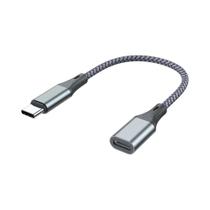 Cabo Adaptador De Carregamento Rápido Tipo C Para iOS Para iPhone 15, iPad, MacBook Macho Para Fêmea Cabo Adaptador De Carregamento Rápido Tipo C Para iOS Para iPhone 15, iPad, MacBook Macho Para Fêmea
