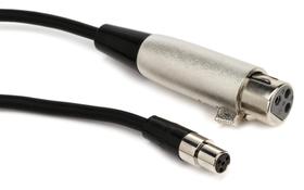 Cabo adaptador de microfone Shure WA310 1,2 m 4 pinos Mini para XLR (F)