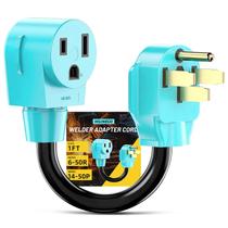 Cabo adaptador de soldador HILINEGO NEMA 14-50P a 6-50R 50A 250V
