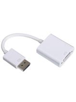 Cabo Adaptador Display Port Para Vga, 15Cm Cabo Adaptador Display Port Para Vga, 15Cm