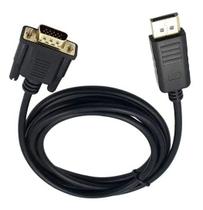 Cabo adaptador displayport macho para vga macho Cabo adaptador displayport macho para vga macho