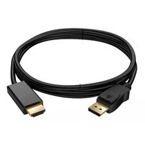 Cabo Adaptador Displayport X Hdmi 5 Metros 5m Preto Cabo Adaptador Displayport X Hdmi 5 Metros 5m Preto