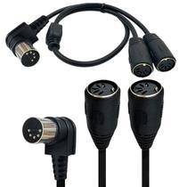 Cabo adaptador divisor y mini din 5 din 5 p/ fêmea din 9025