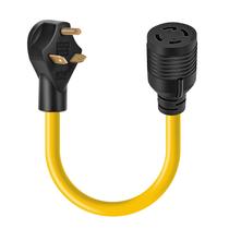 Cabo adaptador do interruptor de transferência do gerador Rophor TT-30P macho para L14-30R fêmea 30A Cabo adaptador do interruptor de transferência do gerador Rophor TT-30P macho para L14-30R fêmea 30A