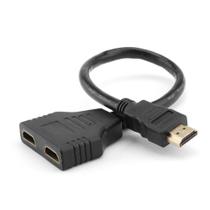 Cabo Adaptador Duplicador de Hdmi 1 Entrada X 2 Saídas Divisor Splitter