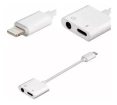 Cabo Adaptador Duplo Lightning P2- X, 7/8, 7/8 Plus.