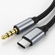 Cabo Adaptador Fone De Ouvido Tipo C Para P2 Auxiliar Compativel com Samsung Iphone Xiaomi Cabo Adaptador Fone De Ouvido Tipo C Para P2 Auxiliar Compativel com Samsung Iphone Xiaomi
