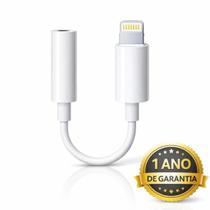 Cabo Adaptador Fone P2 3.5mm Para Linghtning Cabo Adaptador Fone P2 3.5mm Para Linghtning