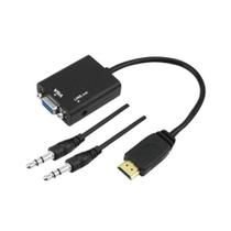 Cabo Adaptador Gv Hdmi-M / Vga-Femea Com Audio Cbh.518