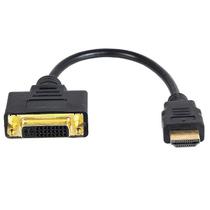 Cabo Adaptador HDMI para DVI-D Fêmea 20 cm Cabo Adaptador HDMI para DVI-D Fêmea 20 cm