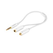 Cabo Adaptador Headset Ugreen P3/2xp2 F Av141 Branco