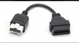 Cabo Adaptador Honda 5 Pinos Obd2 16 Pinos Obd II