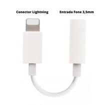 Cabo Adaptador IPhone Lightning Para Fone De Ouvido 3.5 mm - Inova