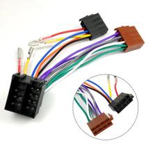 Cabo Adaptador ISO De 16 Pinos Para Sistemas De Áudio Automotivo Com Instalação Direta Cabo Adaptador ISO De 16 Pinos Para Sistemas De Áudio Automotivo Com Instalação Direta