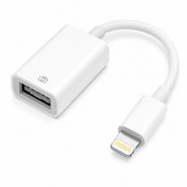 Cabo Adaptador Lightning IOS USB 3.0 Importação de Fotos/Vídeos Pen Drive Teclado Camera Premium