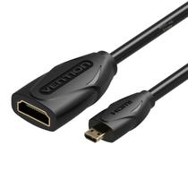 Cabo Adaptador Micro HDMI Macho Para HDMI Femea 1m Vention