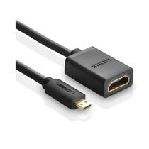 Cabo Adaptador Micro Hdmi Para Hdmi Femea Ugreen 22cm Preto C/nfe