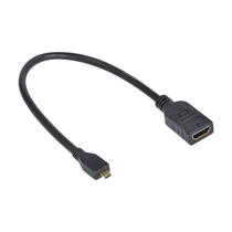 Cabo Adaptador Micro HDMI X HDMI Femea 30CM AMCHF-30