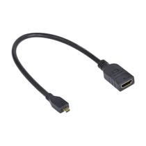 Cabo Adaptador Micro Hdmi X Hdmi Fêmea 30cm Amchf-30