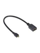Cabo Adaptador Micro Hdmi X Hdmi Fêmea 30cm Amchf-30 Cabo Adaptador Micro Hdmi X Hdmi Fêmea 30cm Amchf-30