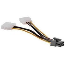 Cabo Adaptador Molex PCI Express 6 Pinos para placa de video Cabo Adaptador Molex PCI Express 6 Pinos para placa de video