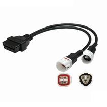 Cabo Adaptador Moto OBD2 Yamaha 3 e 4 Pinos Conversão Cabo Adaptador Moto OBD2 Yamaha 3 e 4 Pinos Conversão