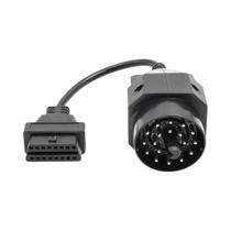 Cabo Adaptador OBD2 de 20 Pinos para OBDII de 16 Pinos, Conector Fêmea para E36 E39 X5 Z3