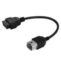 Cabo adaptador OBD2 para motocicleta SUZUKI de 6 pinos a 16 pinos Cabo adaptador OBD2 para motocicleta SUZUKI de 6 pinos a 16 pinos