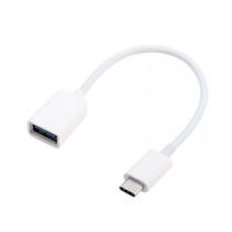 Cabo Adaptador Otg Usb E Usb-C AD300 Branco - Oex