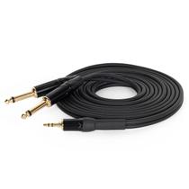 Cabo Adaptador P2 Estéreo Para 2 P10 Mono Cabo Adaptador P2 Estéreo Para 2 P10 Mono