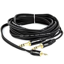 Cabo Adaptador P2 para 2 P10 Estéreo Cabo Adaptador P2 para 2 P10 Estéreo