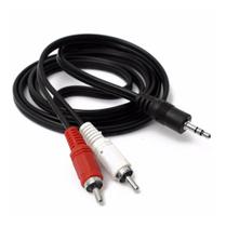 Cabo Adaptador P2 RCA Macho - Áudio