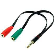 Cabo Adaptador P3 Macho para 2 x P2 Fêmea - 018-6045 Cabo Adaptador P3 Macho para 2 x P2 Fêmea - 018-6045
