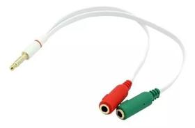 Cabo Adaptador P3 Macho X 2 P2 Femea Microfone/fone Headset Cabo Adaptador P3 Macho X 2 P2 Femea Microfone/fone Headset