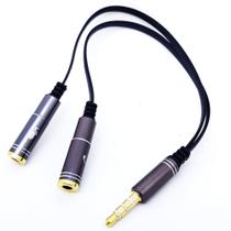 Cabo Adaptador P3 Macho x 2 P2 Fêmea Para Fone, Headset, PC ou Smartphone - P3X2P2 Cabo Adaptador P3 Macho x 2 P2 Fêmea Para Fone, Headset, PC ou Smartphone - P3X2P2