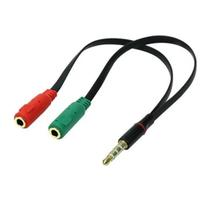 Cabo Adaptador P3 (P2 Combo) Para Fone E Microfone Headset