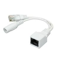 Cabo adaptador poe branco macho/femea - CONNECT